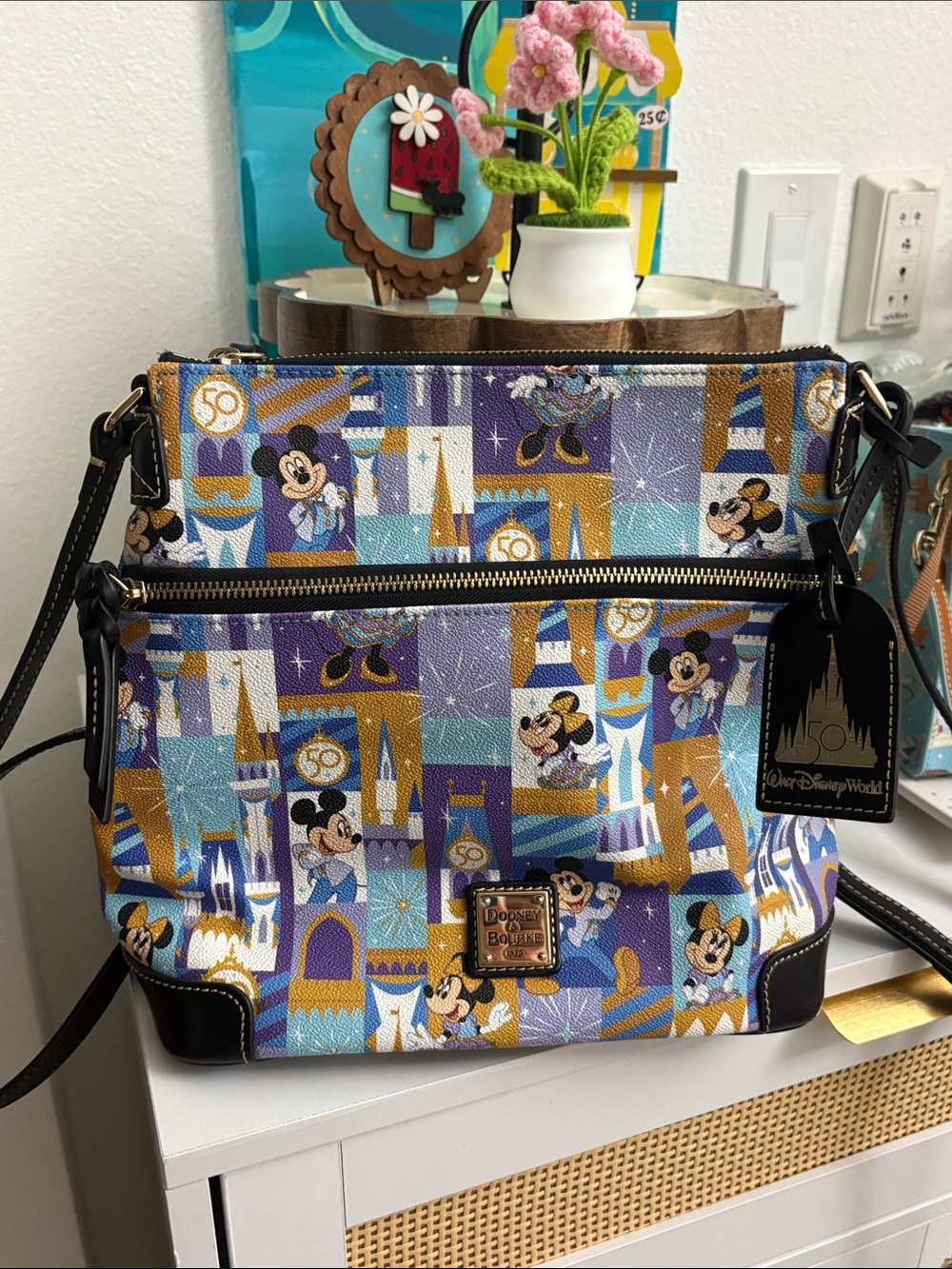 Dooney and Bourke 50th anniversary cross body bag